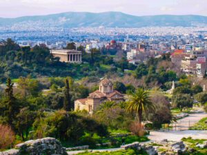 Image of Athens landscape