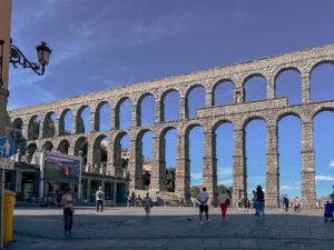 The Aqueduct in Segovia