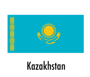 Image of Kazakhstan flag