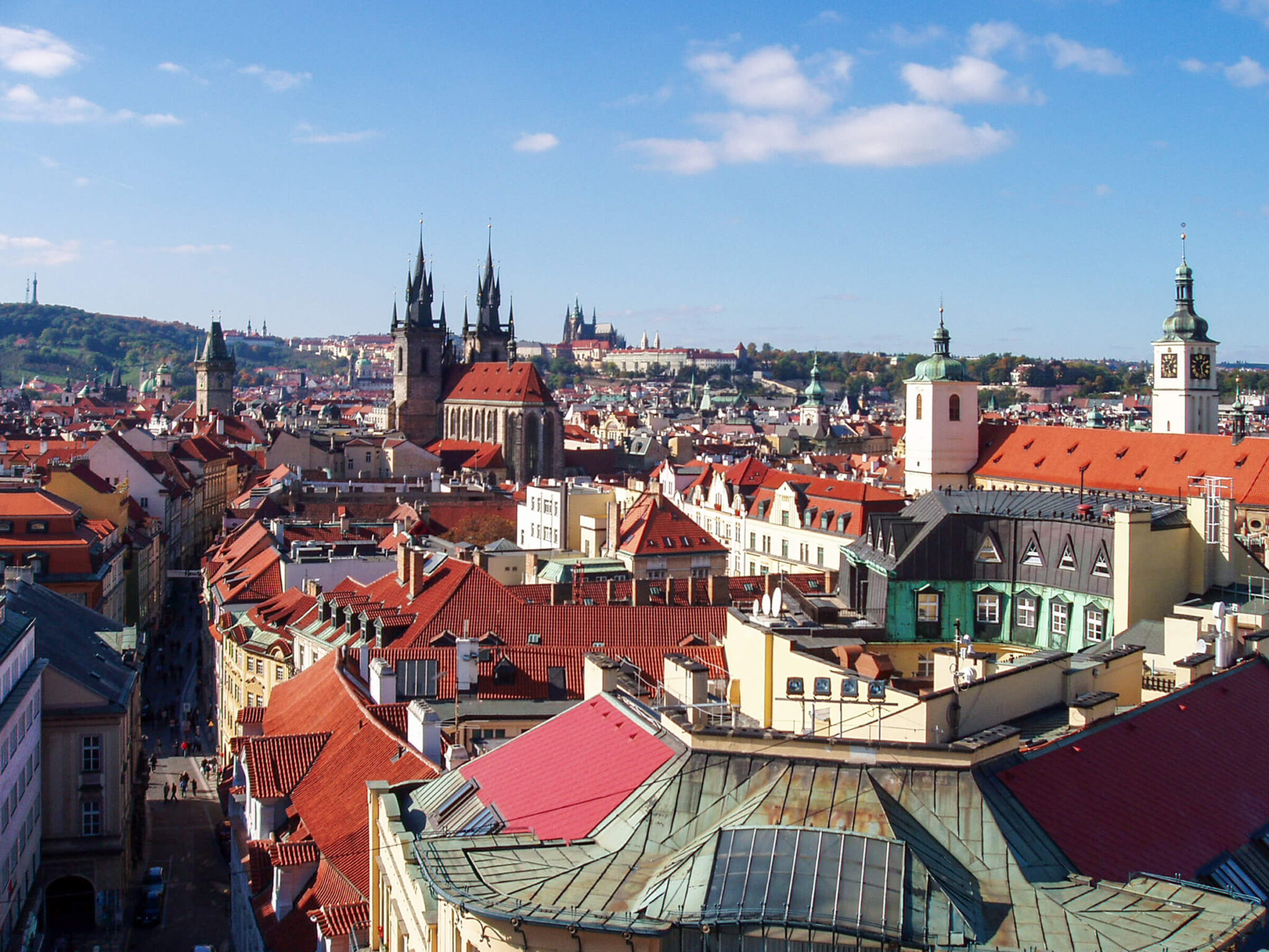 Panorama of Prague