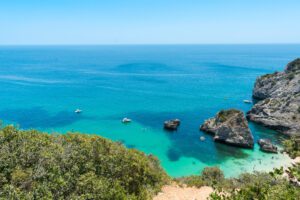 Scenic Views of Ribeira do Cavalo Beach