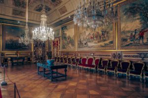 Inside of Palácio Nacional da Ajuda